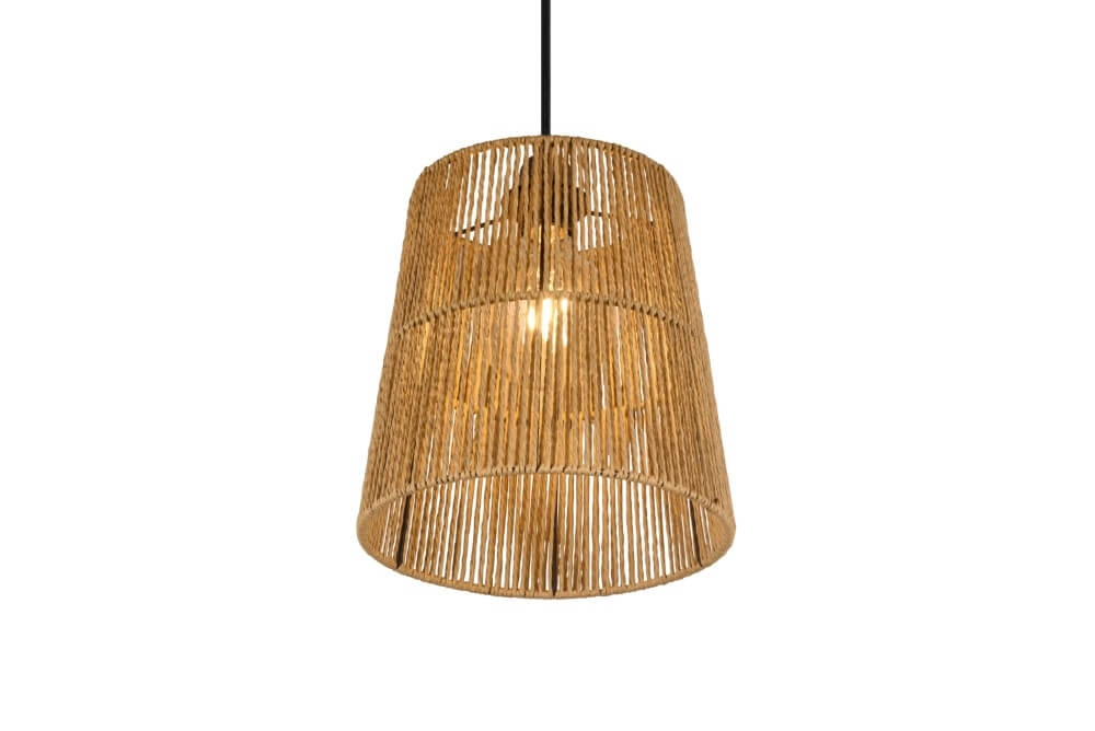 Hanglamp Holm bruin Trio 4017807590944