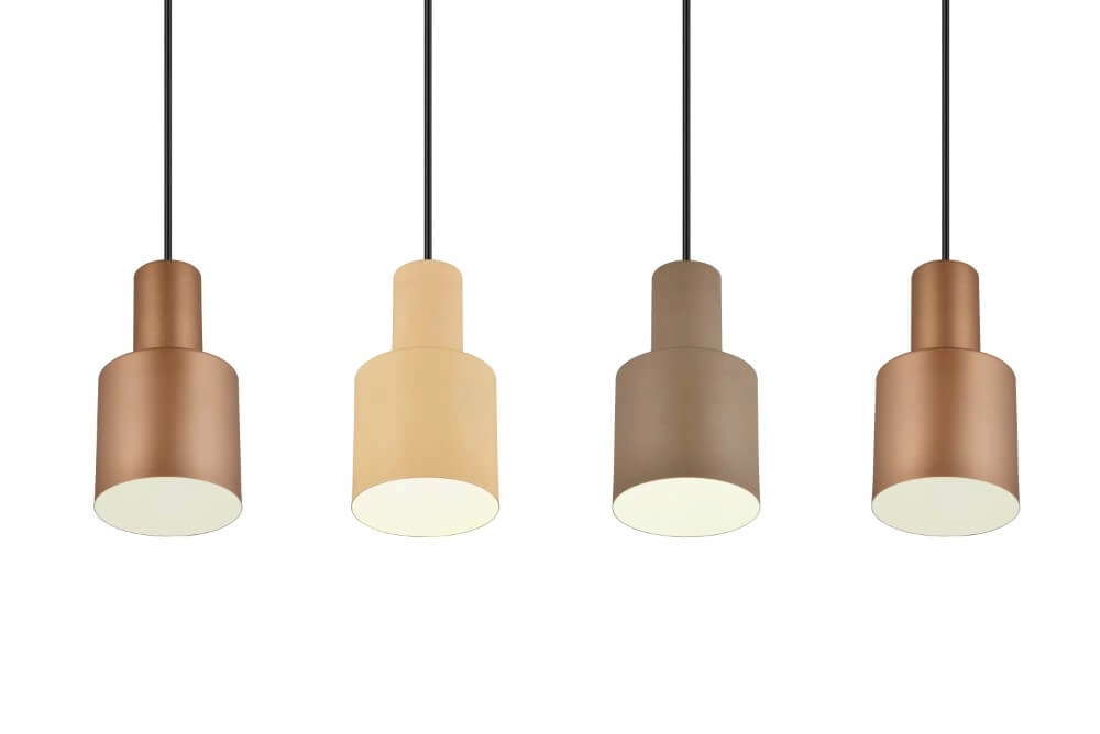 Design hanglamp Agudo 4-lichts Trio 4017807574593