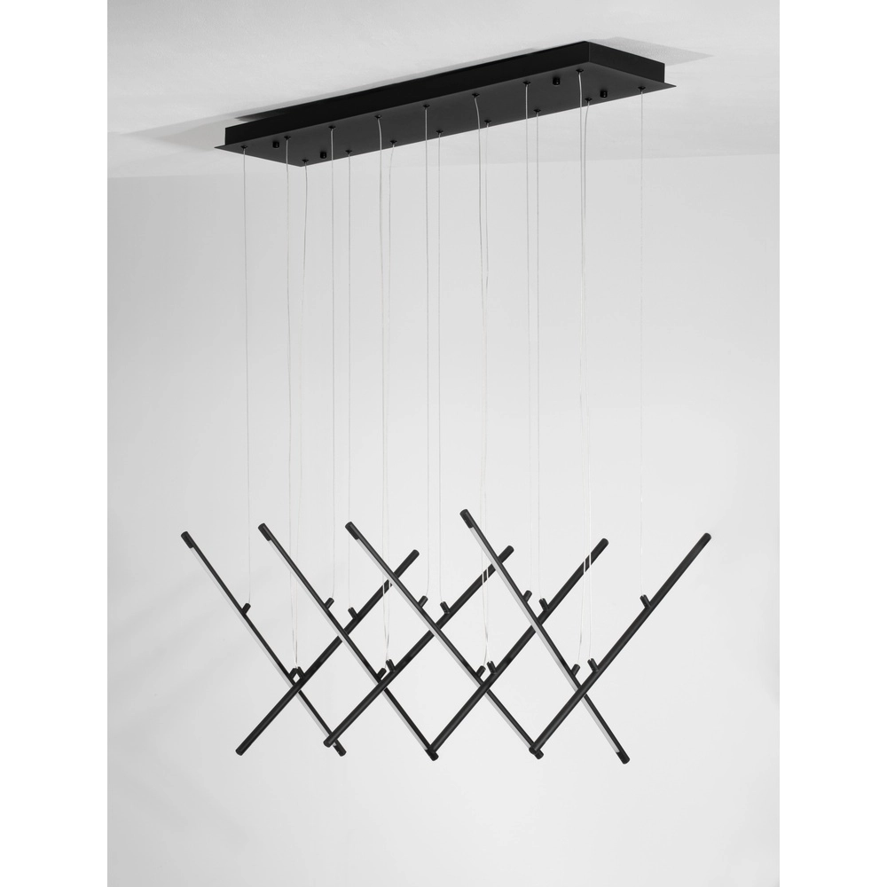 Design hanglamp Elettra zwart Lyora 5212017446084