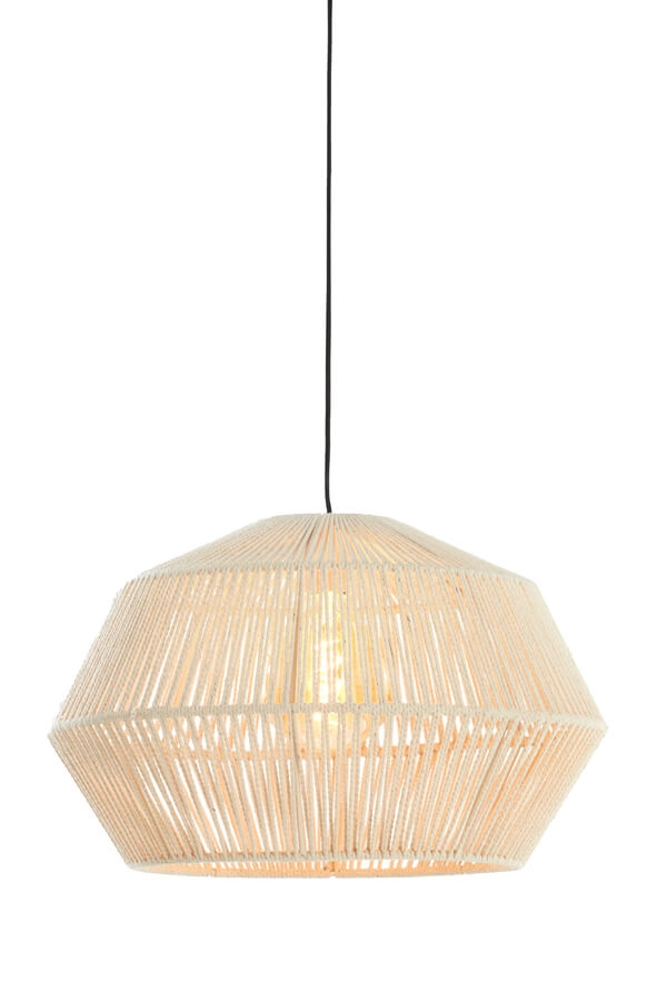 Scandinavische hanglamp Deya crème Ø 49cm Scandinavische hanglamp Deya crème Ø 49cm