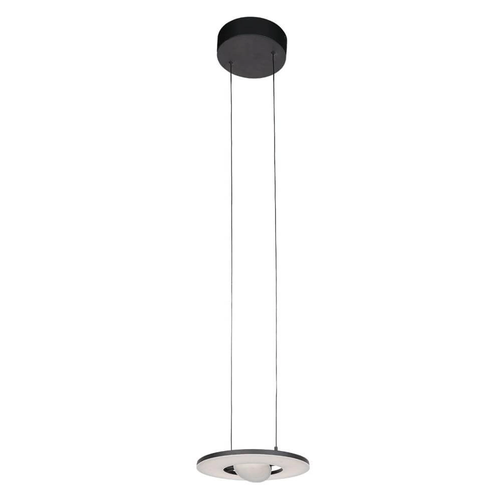 Strakke hanglamp Soleil Ø 32cm zwart Steinhauer 8712746176681