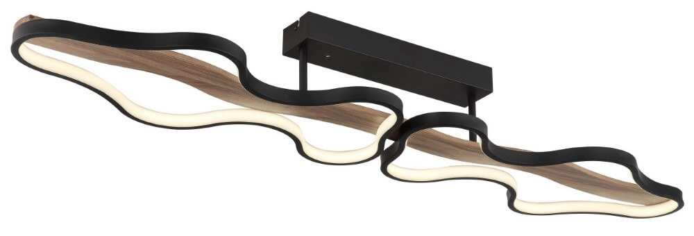 Plafondlamp Bezzy design dubbel