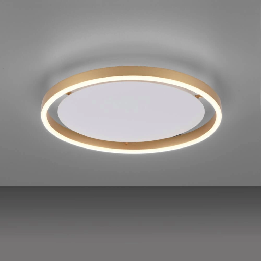Plafondlamp Ritus messing Ø 39,3cm Just Light 4043689985622
