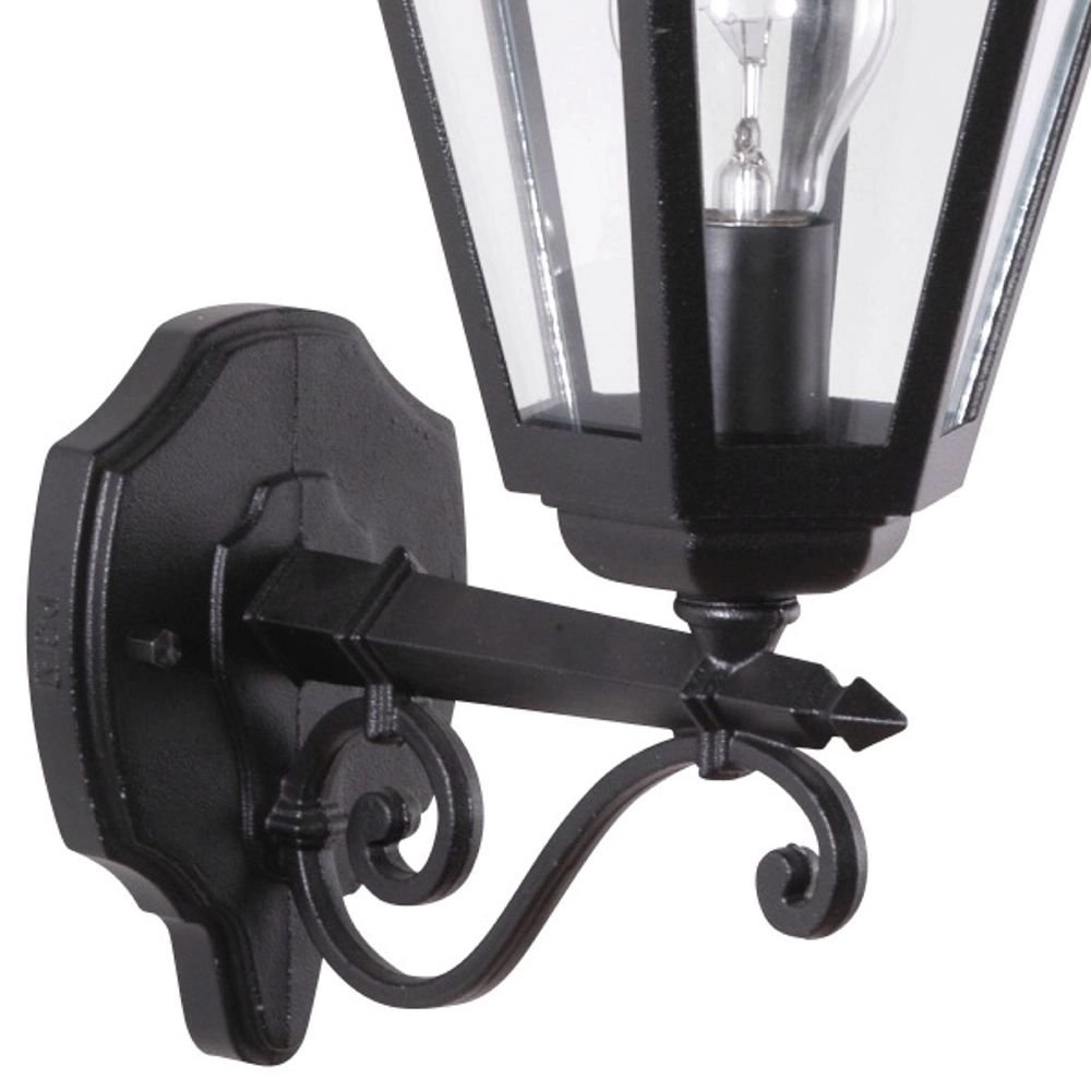 Muurlamp klassiek Teccia Up 50cm donker groen Franssen 8019093027032