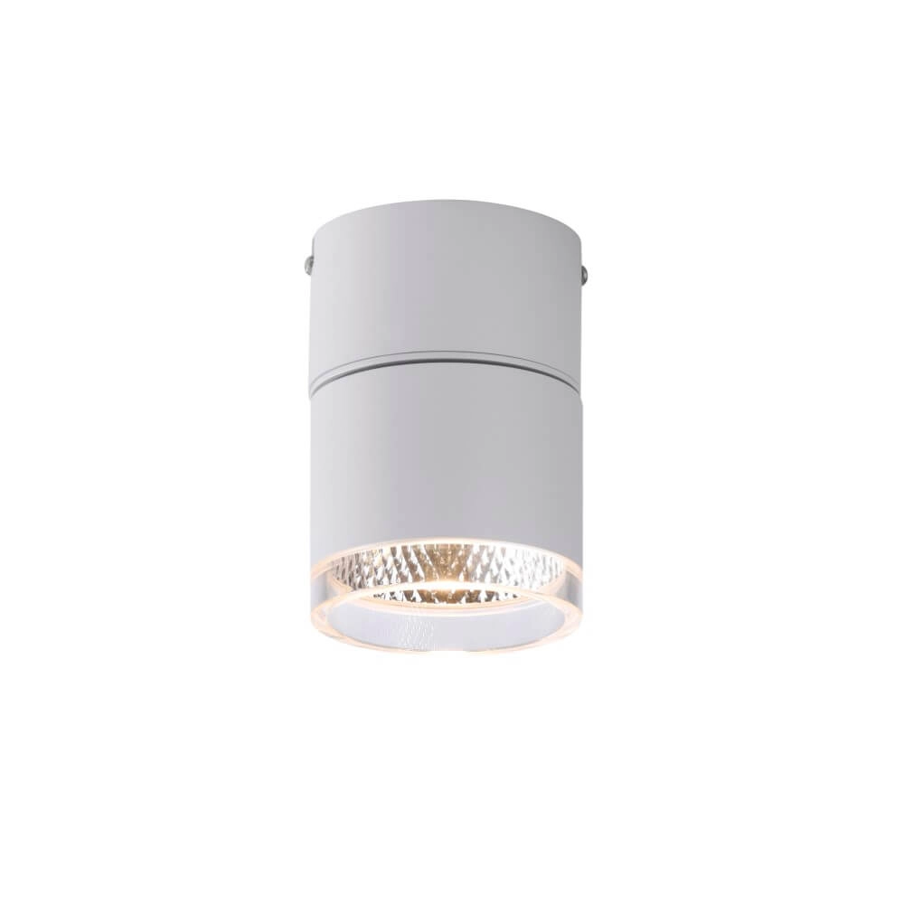 Witte opbouwspot Pure Nola enkel
