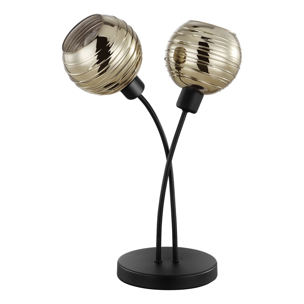 Tafellampje Creppo zwart