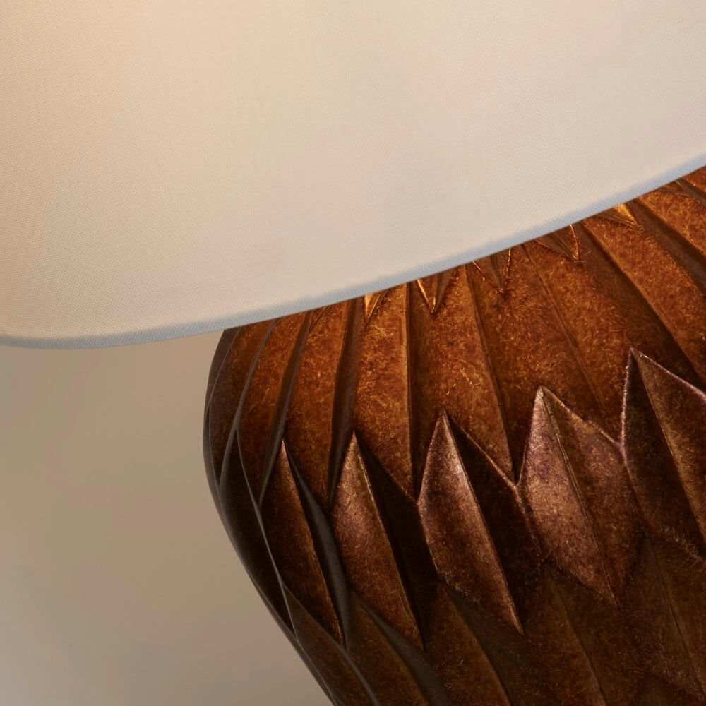 Schemerlamp Rosetta brons Searchlight 5053423274027