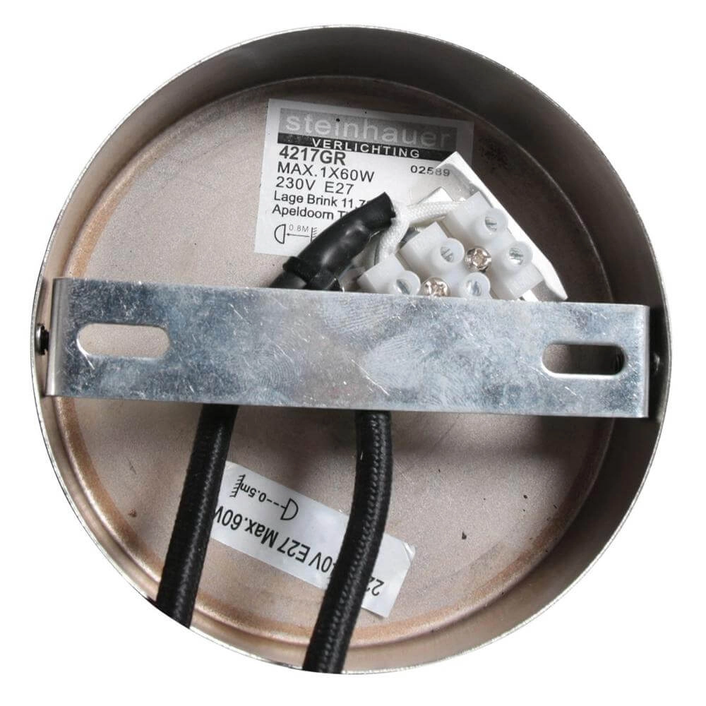 Design hanglamp Halo Cirque grijs Ø 50cm Steinhauer 8712746178319