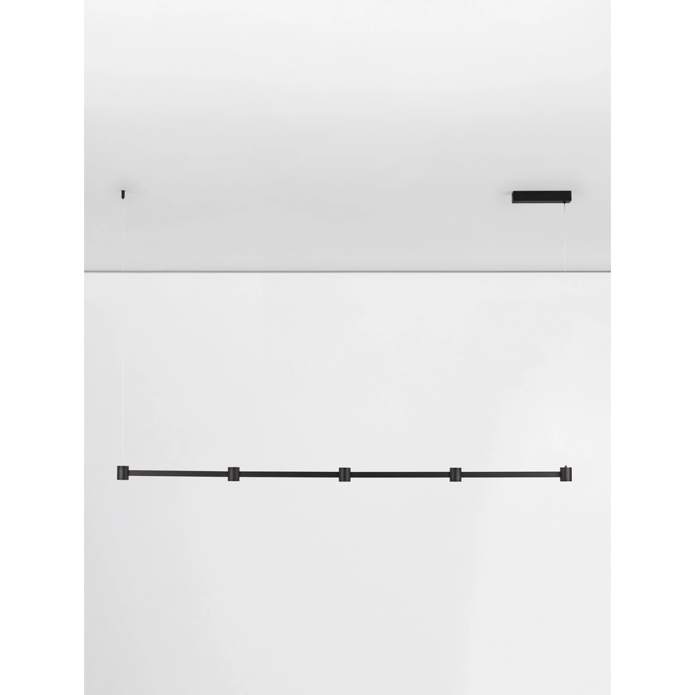 Design hanglamp Puize 5-lichts zwart Lyora 5212017448590