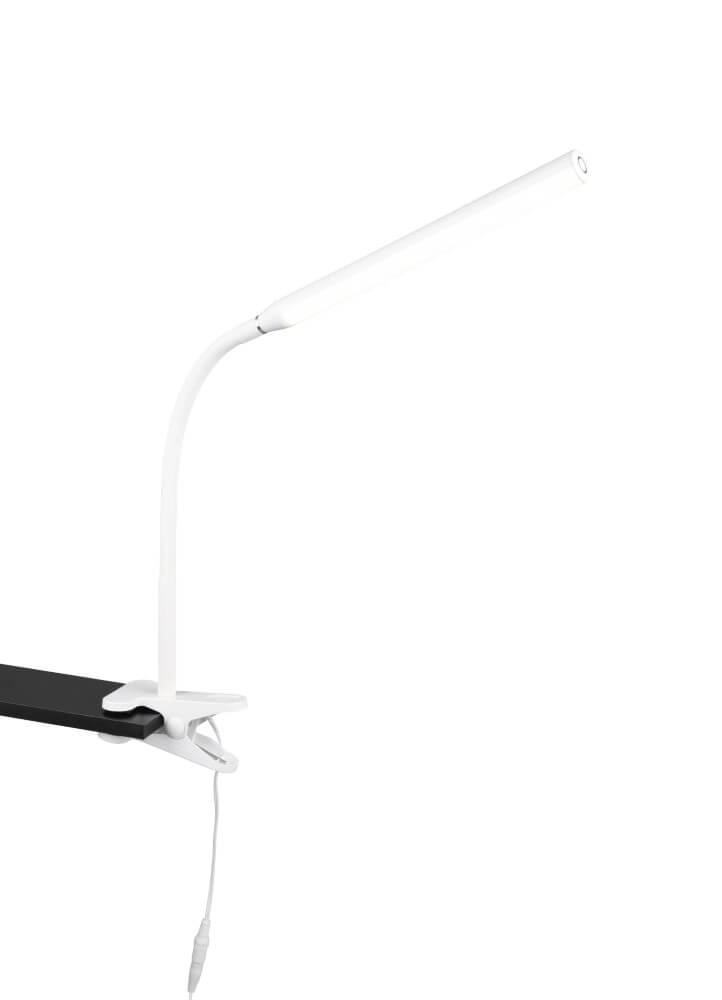 Klem bureaulamp Nevada flexibel - wit Trio 4017807618150