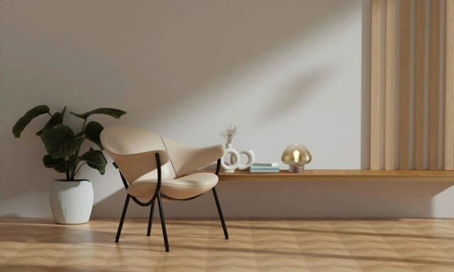 Tafellamp Genua bruin met goud glas Ø 29cm Masterlight 8718121357195