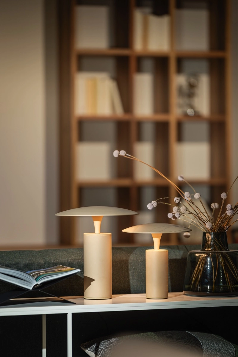 Led tafellamp Jess Ø 33cm - zand ETH 8720195311126