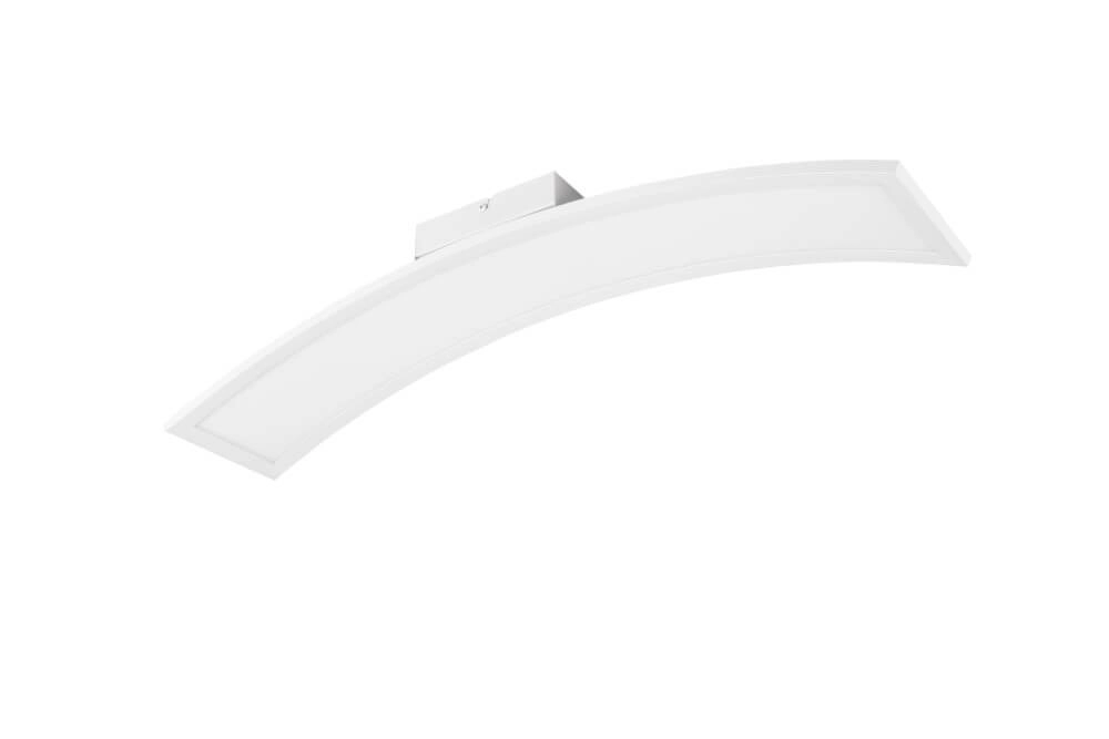 Gebogen plafondlamp Sigma wit Trio 4017807614923