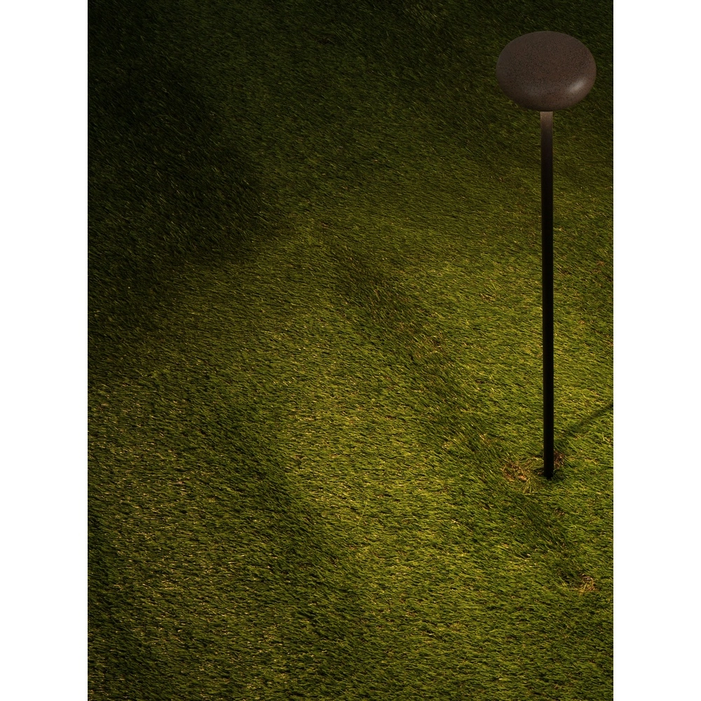 Tuinlamp Cami 80cm bruin steen Lyora 5212063504516