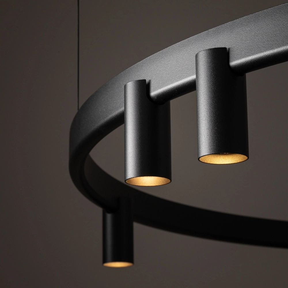 Design hanglamp Fourty zwart Ø 116cm Lyora 5903139122887