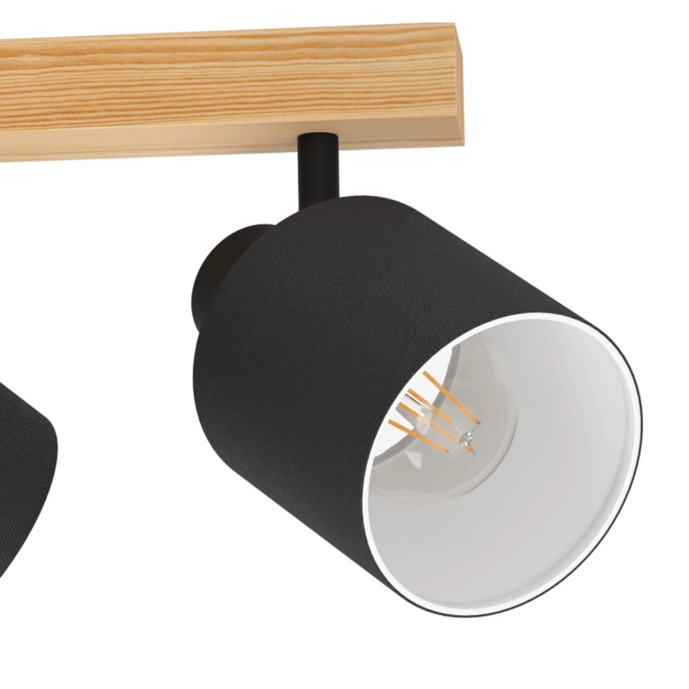 Houten plafondlamp Batallas Eglo 9002759994914