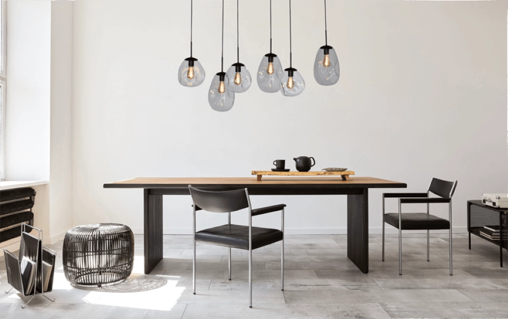 Hanglamp Lava 6x helder glas Masterlight 8718121286167