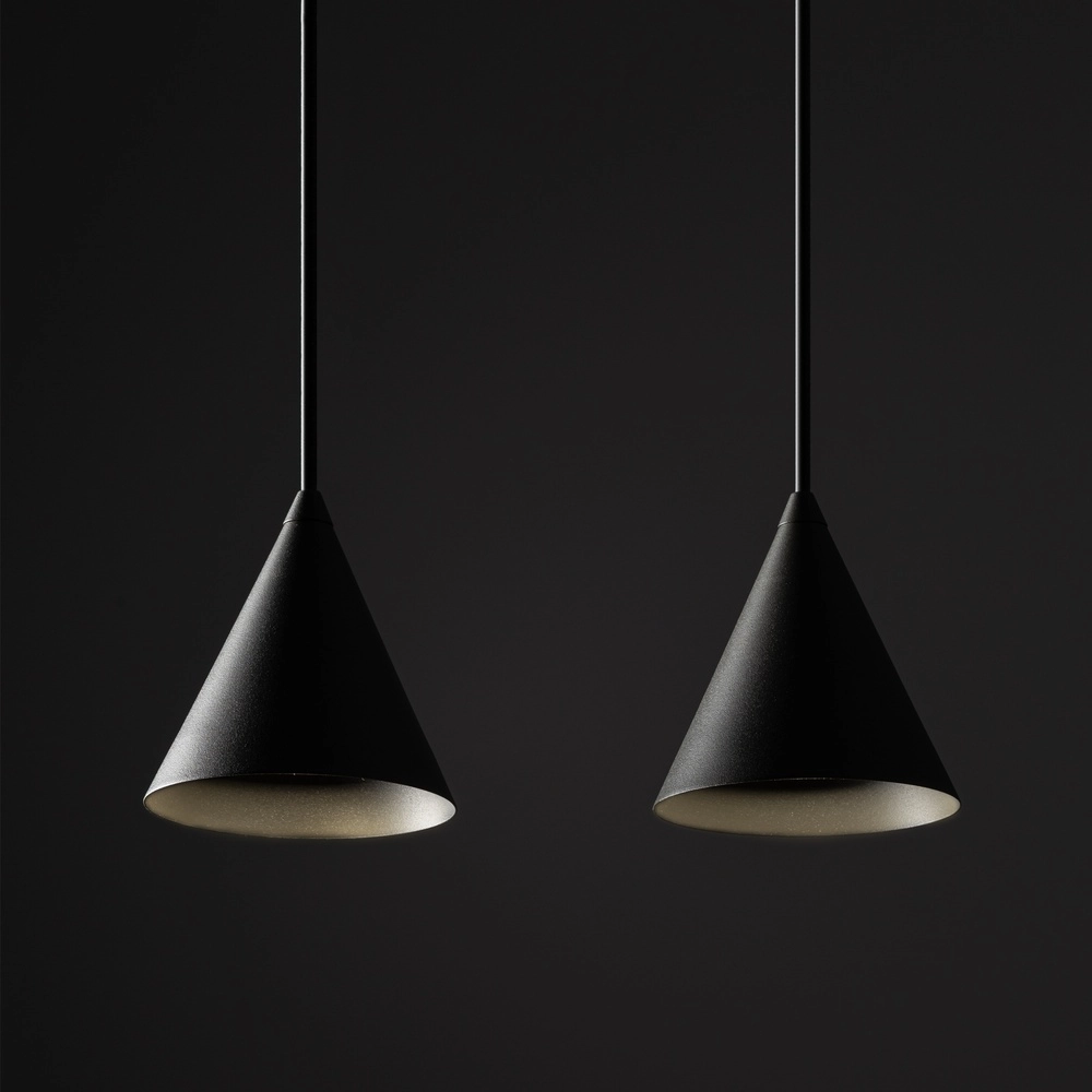 Plafond- en hanglamp Fourty umbra grijs Lyora 5903139114721