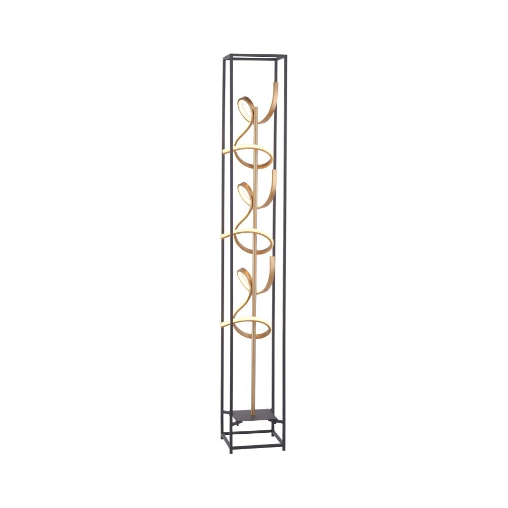 Landelijke led vloerlamp Selina