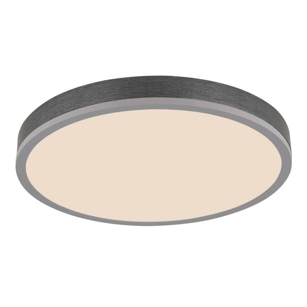Design plafondlamp Doro Ø 45cm zilvergrijs