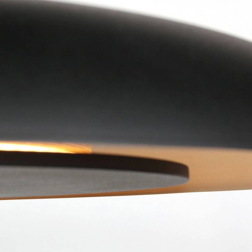 Hanglamp Golden Veil zwart Ø 60cm Steinhauer 8712746180305