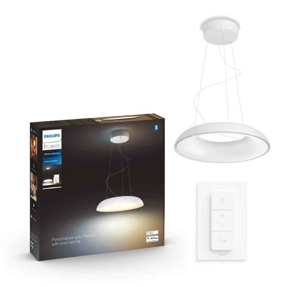 Hanglamp Hue Amaze - White Ambiance Ø 43,4cm wit Philips 8719514341098