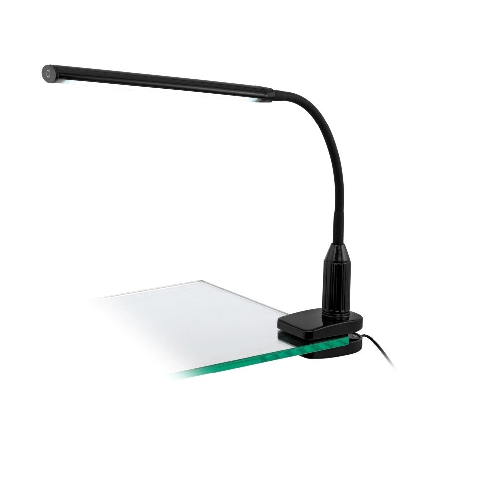 Ledspot met klem Laroa zwart Ledspot met klem Laroa zwart
