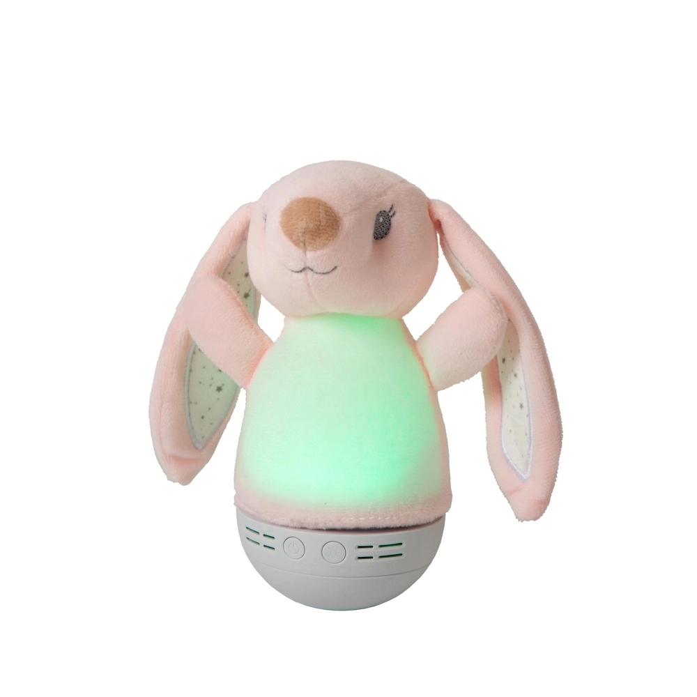 Nachtlampje Dolly op batterij met muziekfunctie - roze Lucide 5411212771476