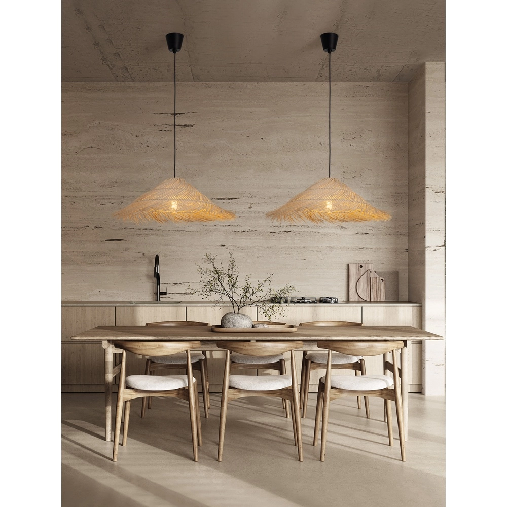 Rotan hanglamp Alua Ø 60cm Lyora 5212017465566