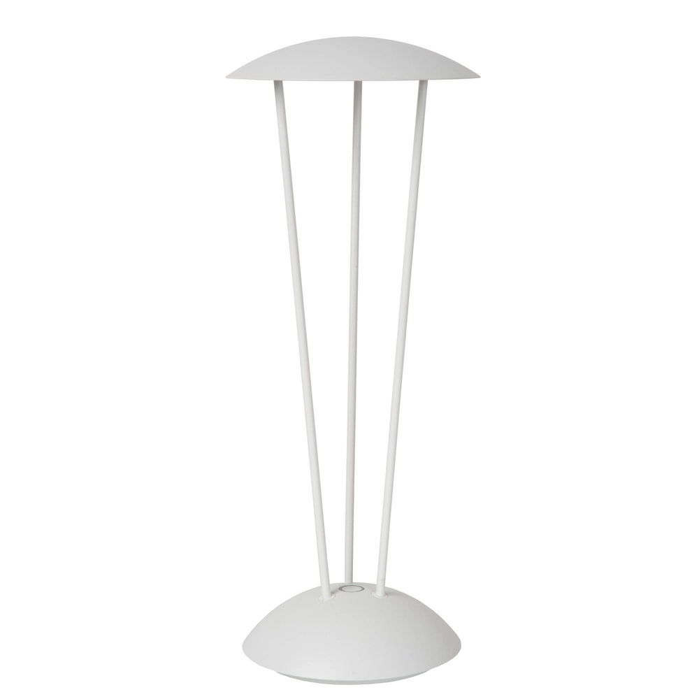 Design tafellamp Renee wit oplaadbaar