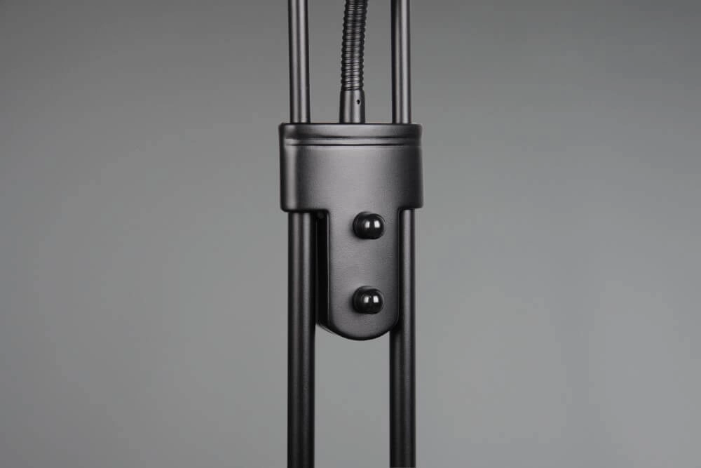 Zwarte led leeslamp Spock Trio 4017807618143