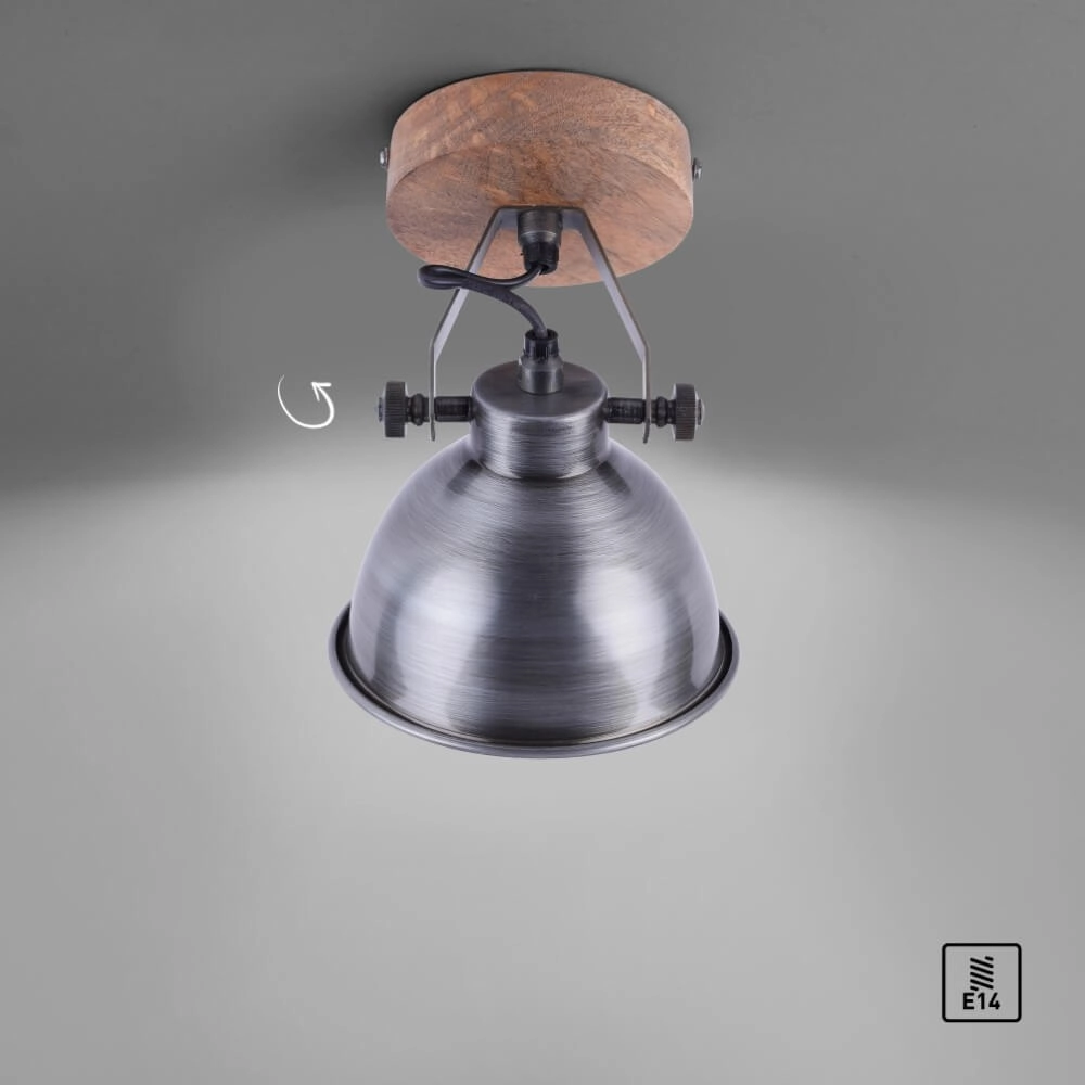 Plafondlamp Samia enkel Just Light 4043689957353