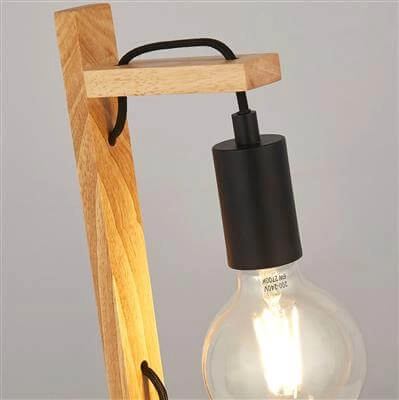 Tafellamp hout Woody Searchlight 5053423192567
