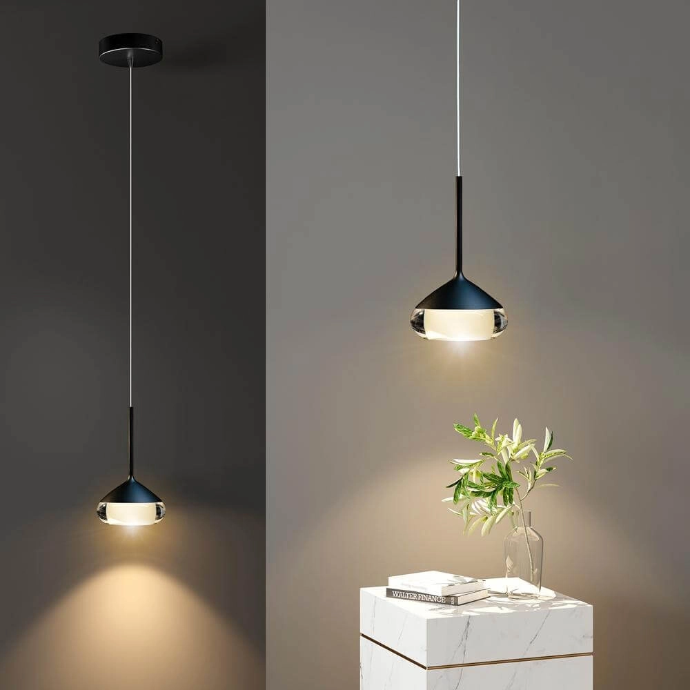Design hanglamp Phoenix zwart Ø 11,6cm Artdelight 8720701101111