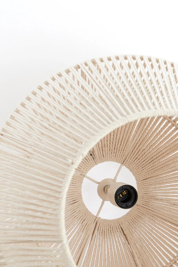 Scandinavische hanglamp Deya crème Ø 45cm Light & Living 8717807744960