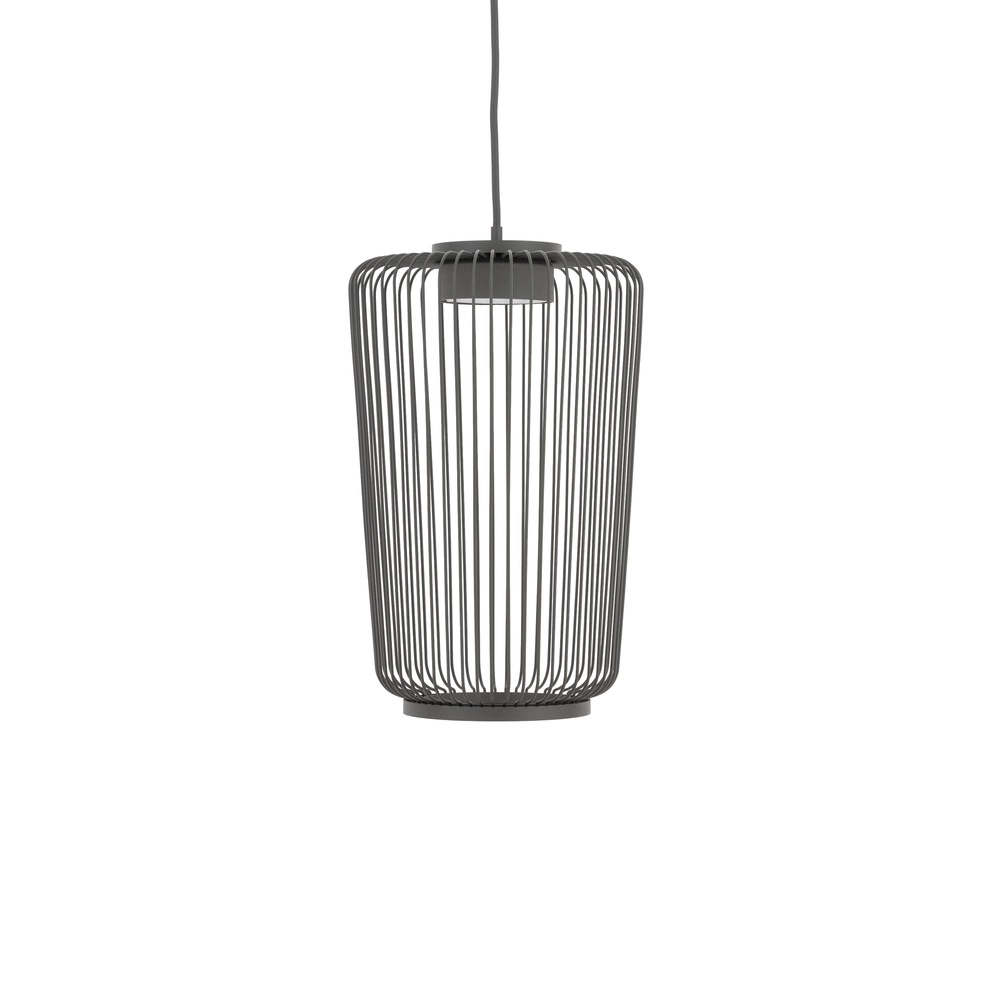 Kooilamp Kenai umbra grijs Ø 20cm Lyora 5903139122245