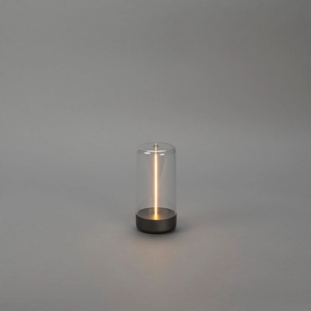 Oplaadbare lamp Edison XS antraciet KonstSmide 7318307849370