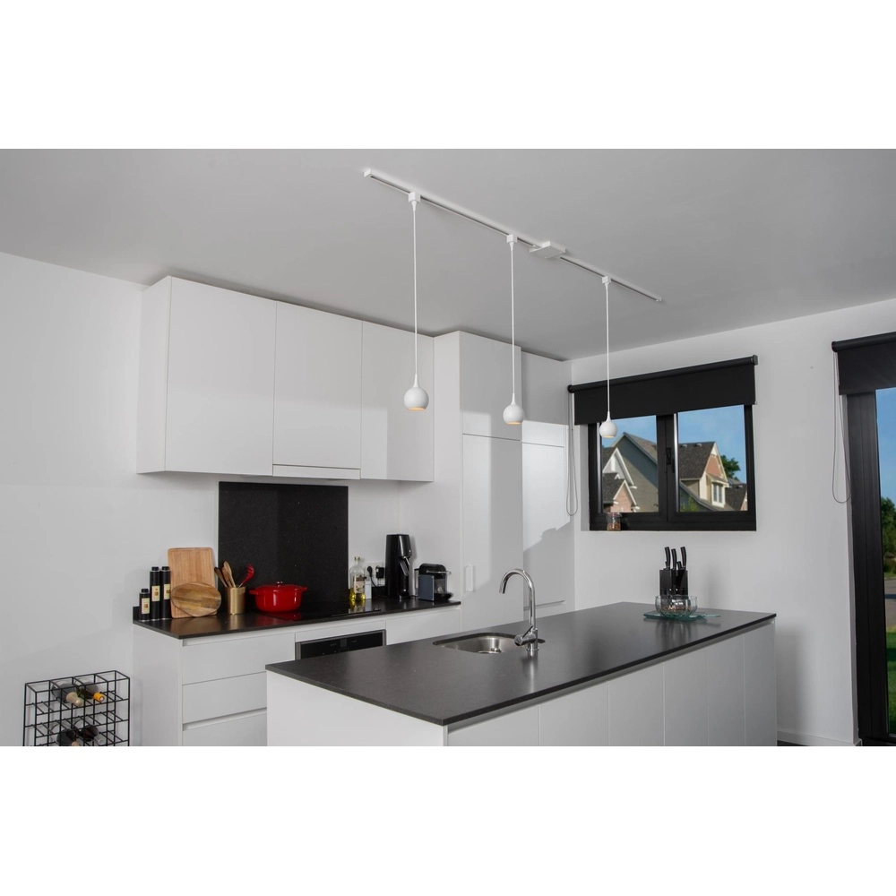 Rail hanglamp Track Favori 1-fase wit Lucide 5411212093882