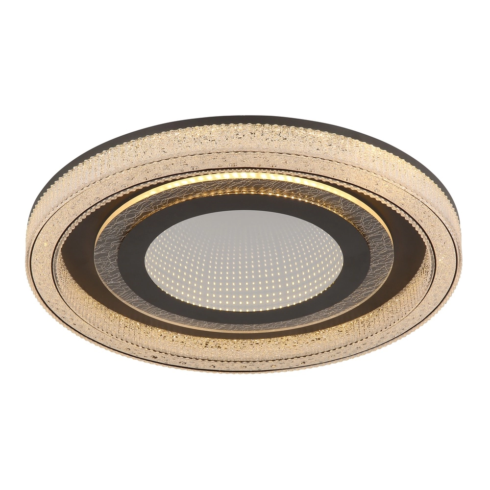Plafondlamp Alsuna antraciet met uniek effect Globo 9007371518340