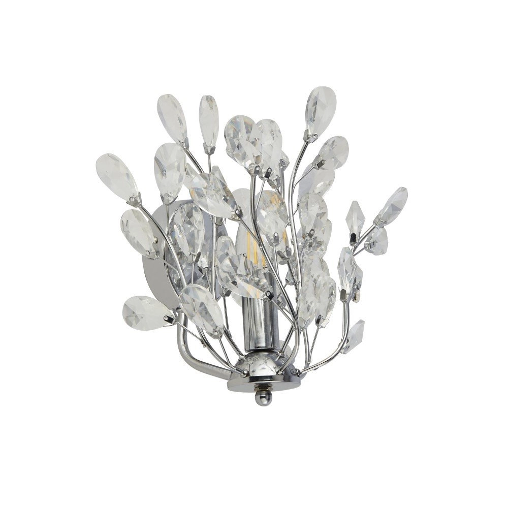 Kristallen wandlamp Bouquet
