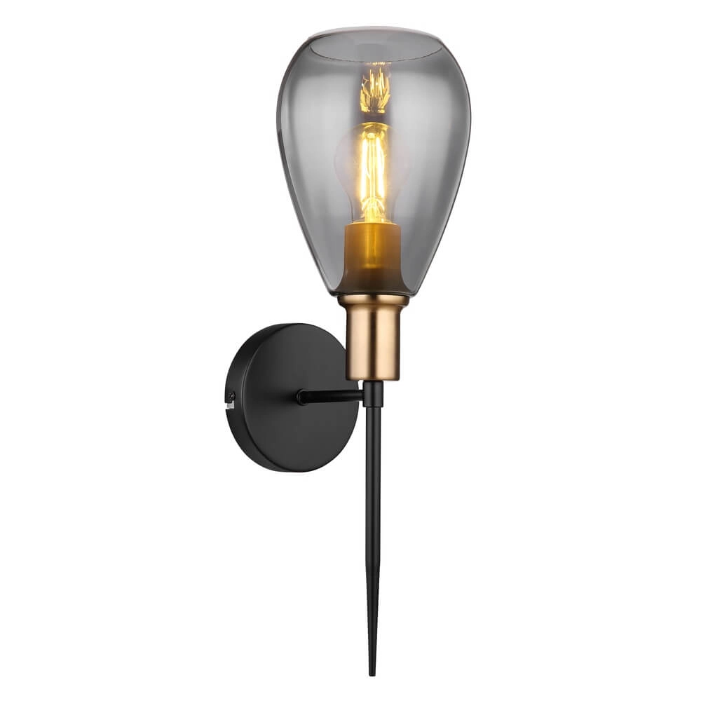 Wandlamp Fanni zwart