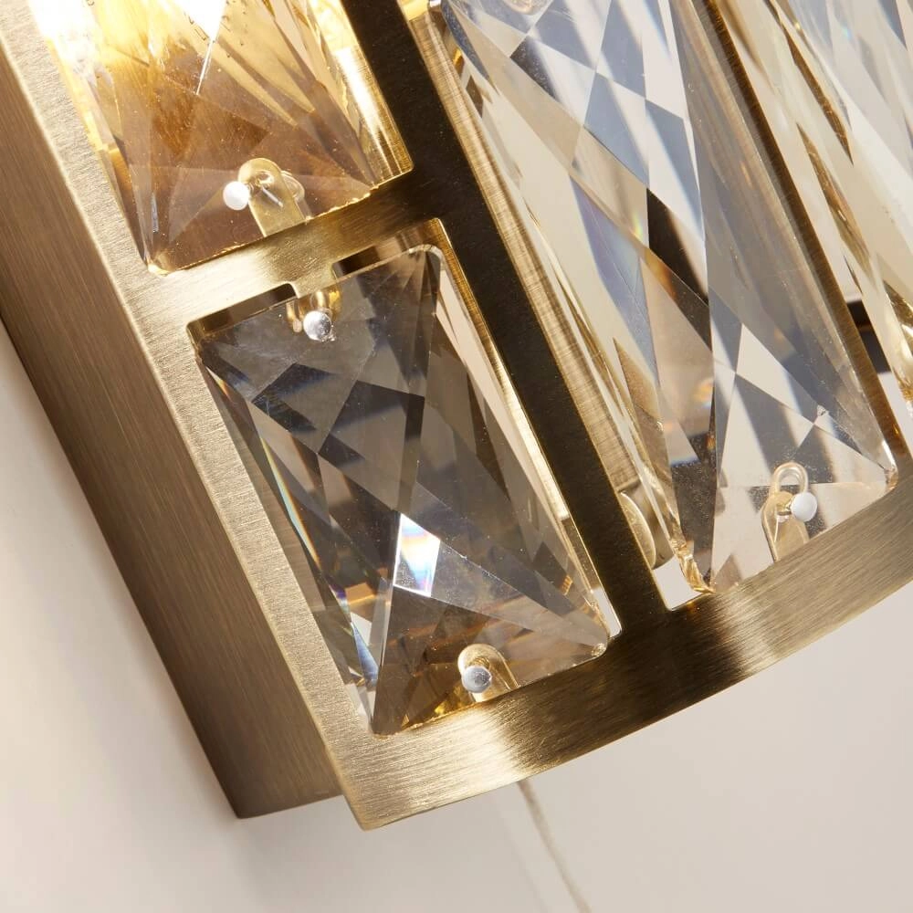 Klassieke wandlamp Bijou goud Searchlight 5053423242040
