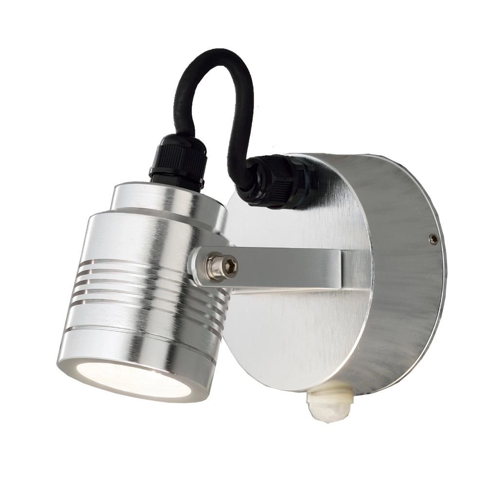 Wandspot opbouw Monza met bewegingsmelder Wandspot opbouw Monza met bewegingsmelder