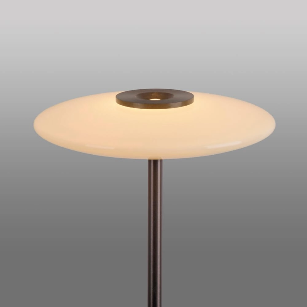 Design vloerlamp Pure Vitrum bruin Paul Neuhaus 4012248382714