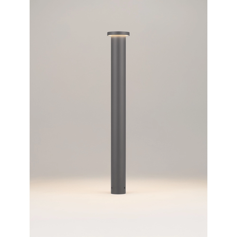 Moderne padverlichting Bast donkergrijs 65cm - 3000K Lyora 5212017497642