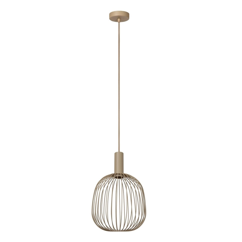 Hanglamp Ø 25cm Esterel zand bruin mini GU10