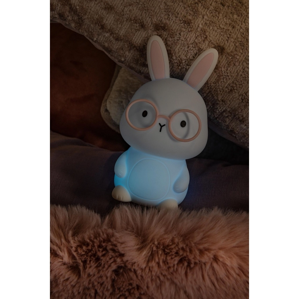 Kinderkamer nachtlampje Pincha Rabbit konijntje Lucide 5411212541376