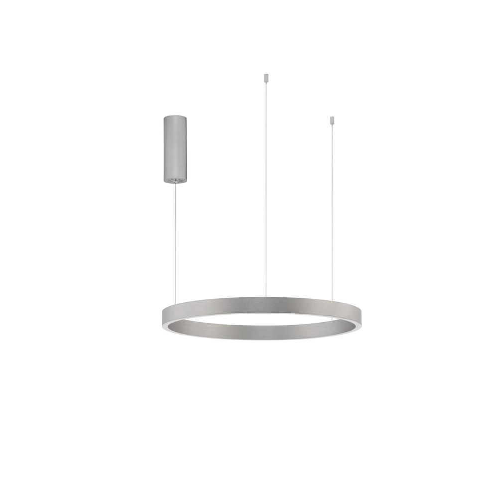 Design hanglamp Elowen zilvergrijs Ø 60cm Lyora 5212017439079