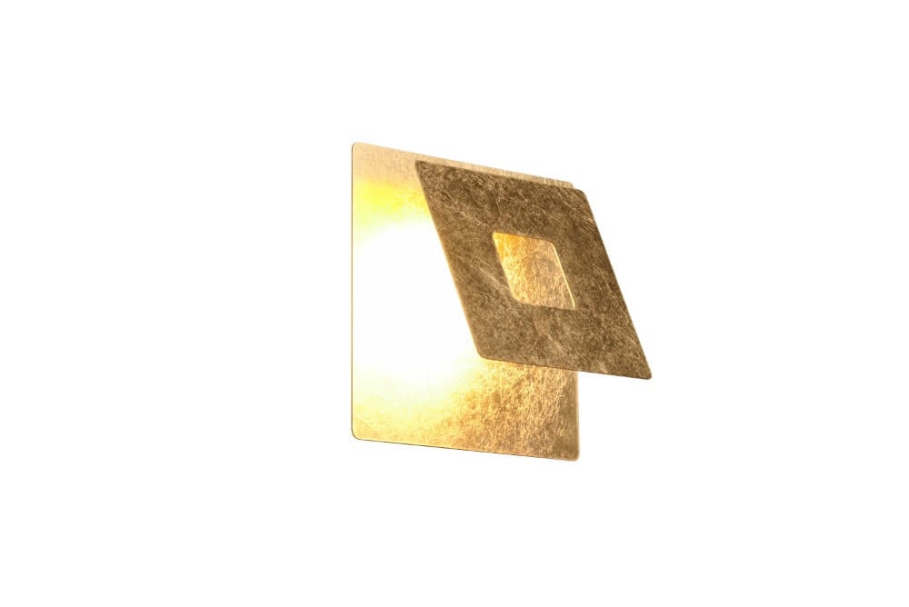 Richtbare wandlamp Leano vierkant 18 x 18cm Trio 4017807581058