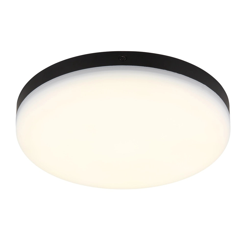 Plafonniere Matthew design zwart Ø 22cm